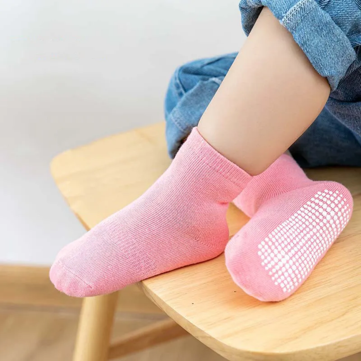 Gripsokken Megapack 25x Wit & Roze/Blauw