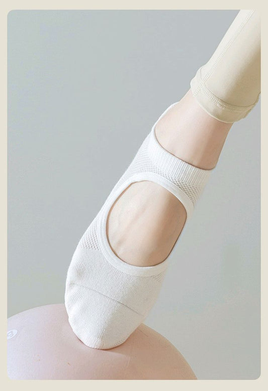 Yogasokken ballerina dames - katoen