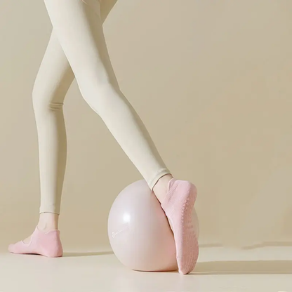 Yogasokken ballerina dames - katoen