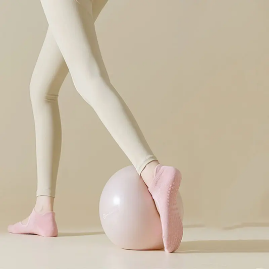 Yogasokken ballerina dames - katoen