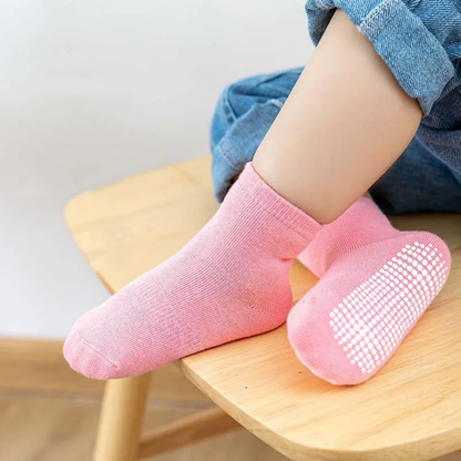 Gripsokken Megapack 25x Wit & Roze/Blauw