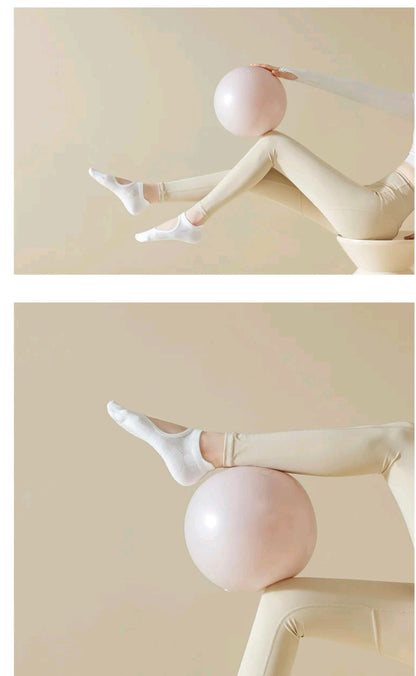 Yogasokken ballerina dames - katoen